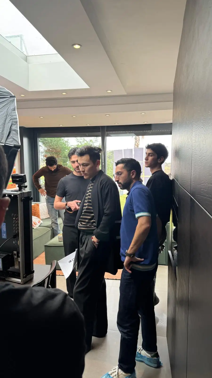 Behrouz Bagheri on set of Infinix Note 50